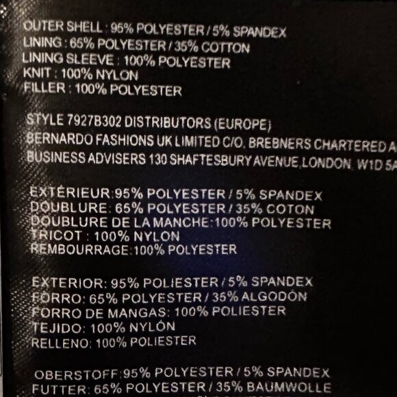 BERNARDO Women's Quilted Velvet Bomber Style Jacket Rust / Orange Size Small - Picture 8 of 9